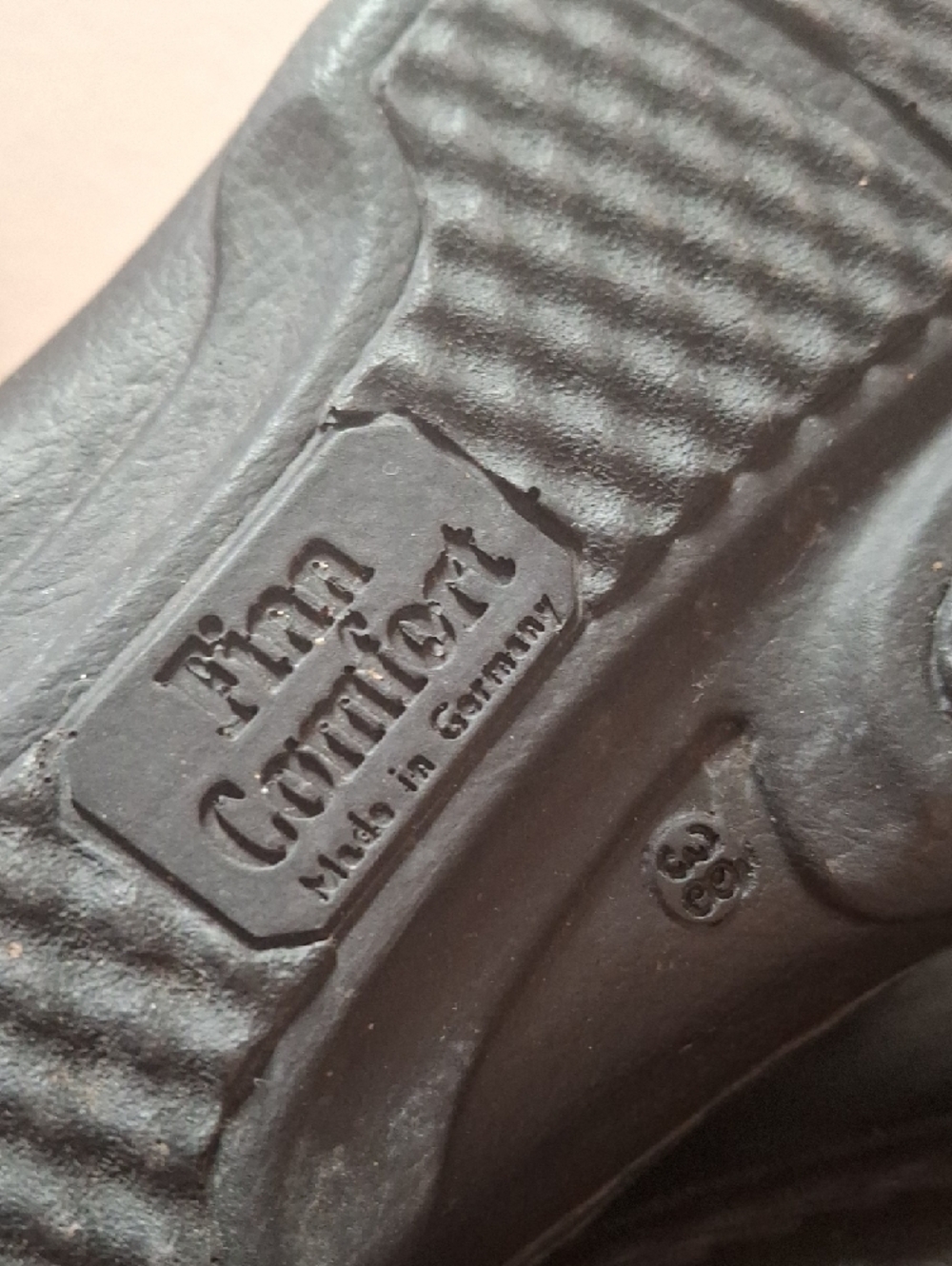 Finn Comfort Newport 2527 Black Leather Mary Jane Shoes Sz 38 / 7-7.5 - Picture 5 of 13